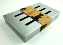 Røykboks for røykflis 21x13x3,4 cm