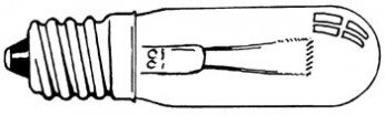 Sokkel E-14 halogen, 15W, 12V (2 stk)