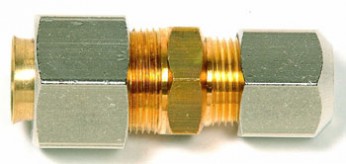 Skjøteunion 12mm X 3/8